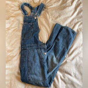 GAP Slim Leg Denim Overalls